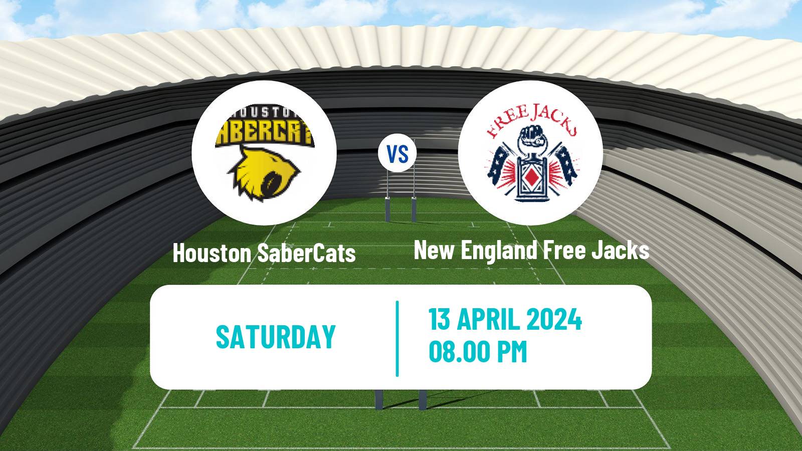 Rugby union USA Major League Rugby Houston SaberCats - New England Free Jacks