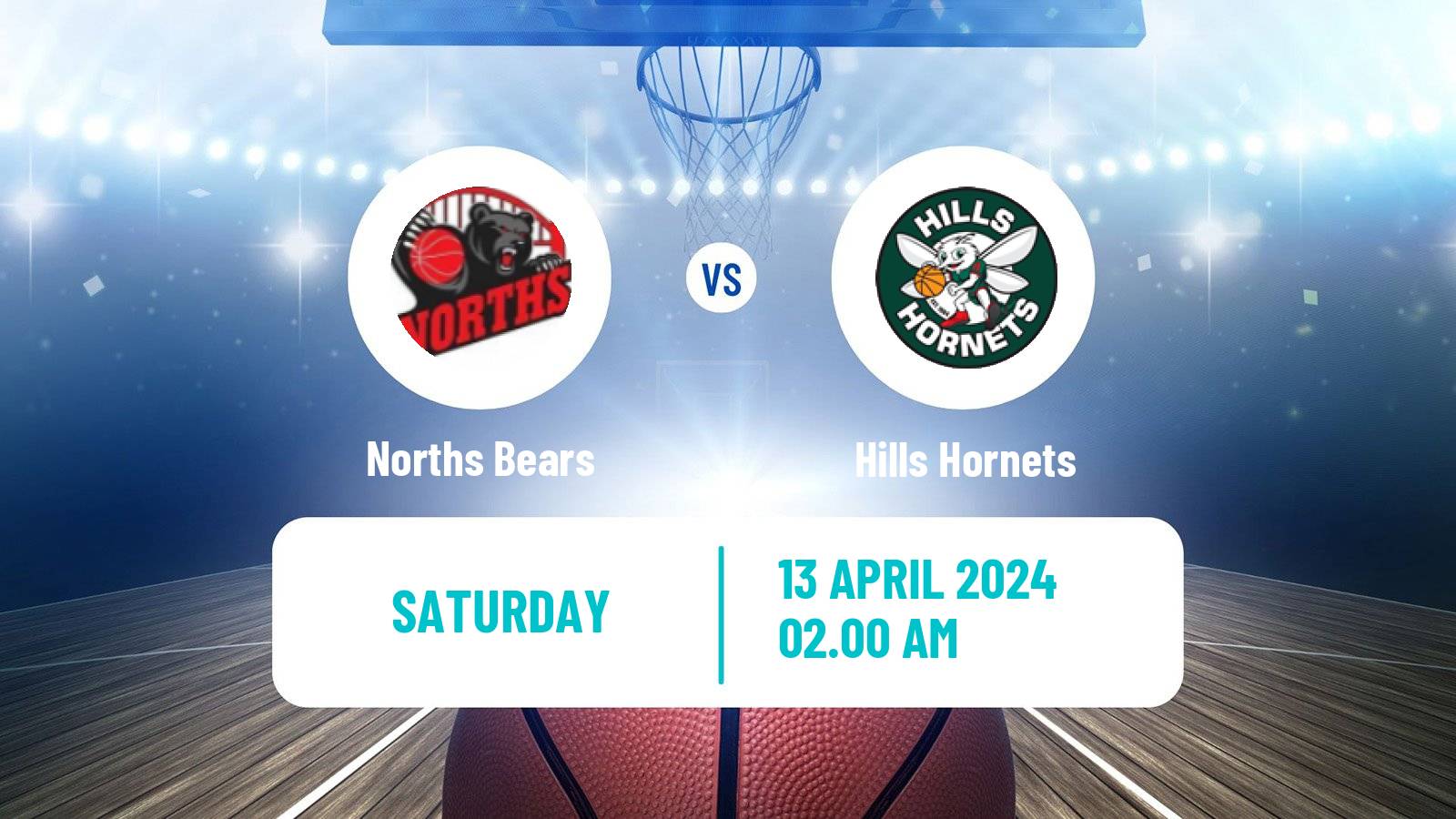 Basketball Australian NBL1 East Women Norths Bears - Hills Hornets