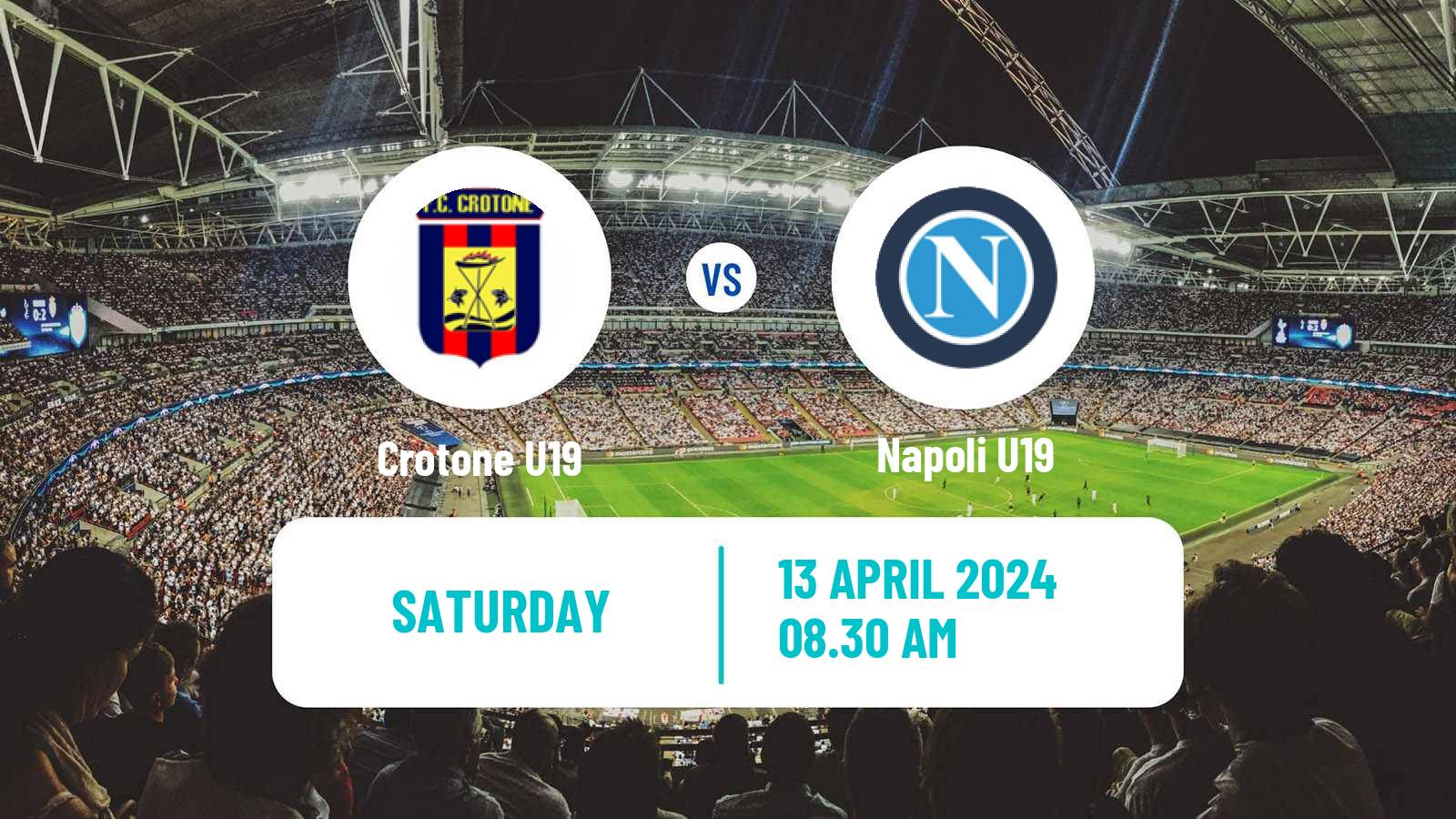 Soccer Italian Primavera 2 Crotone U19 - Napoli U19