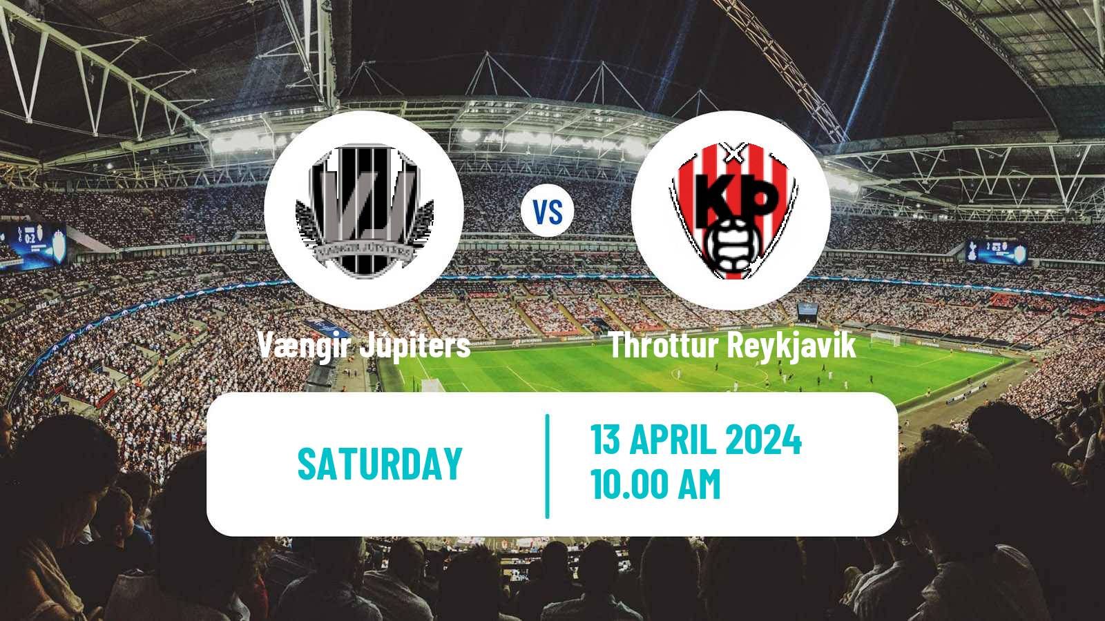 Soccer Icelandic Cup Vængir Júpiters - Throttur Reykjavik