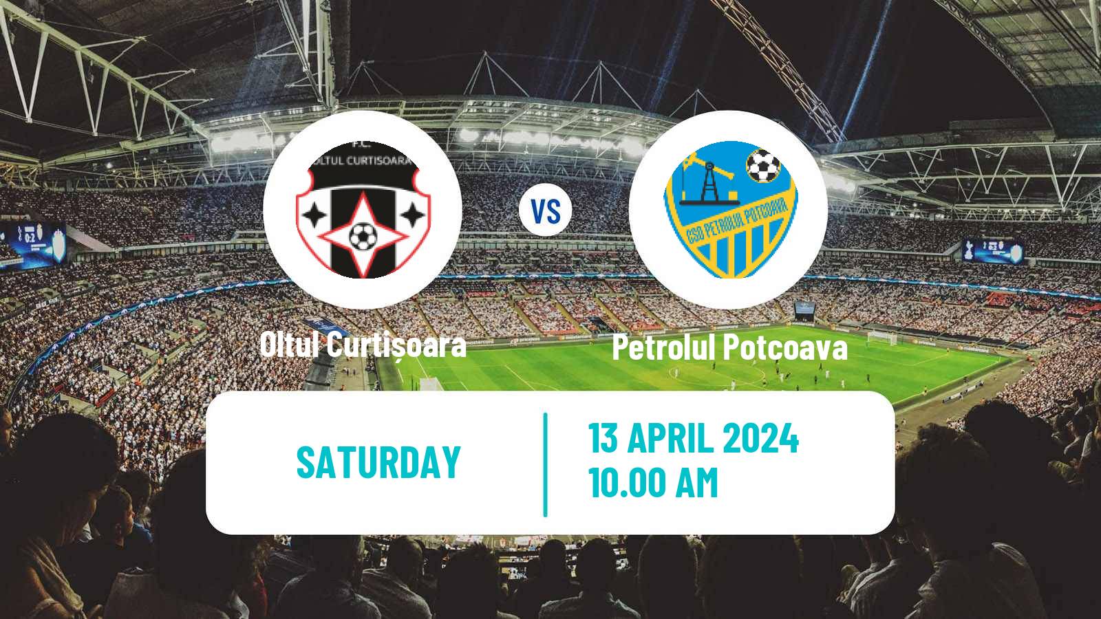 Soccer Romanian Liga 3 - Seria 6 Oltul Curtișoara - Petrolul Potcoava