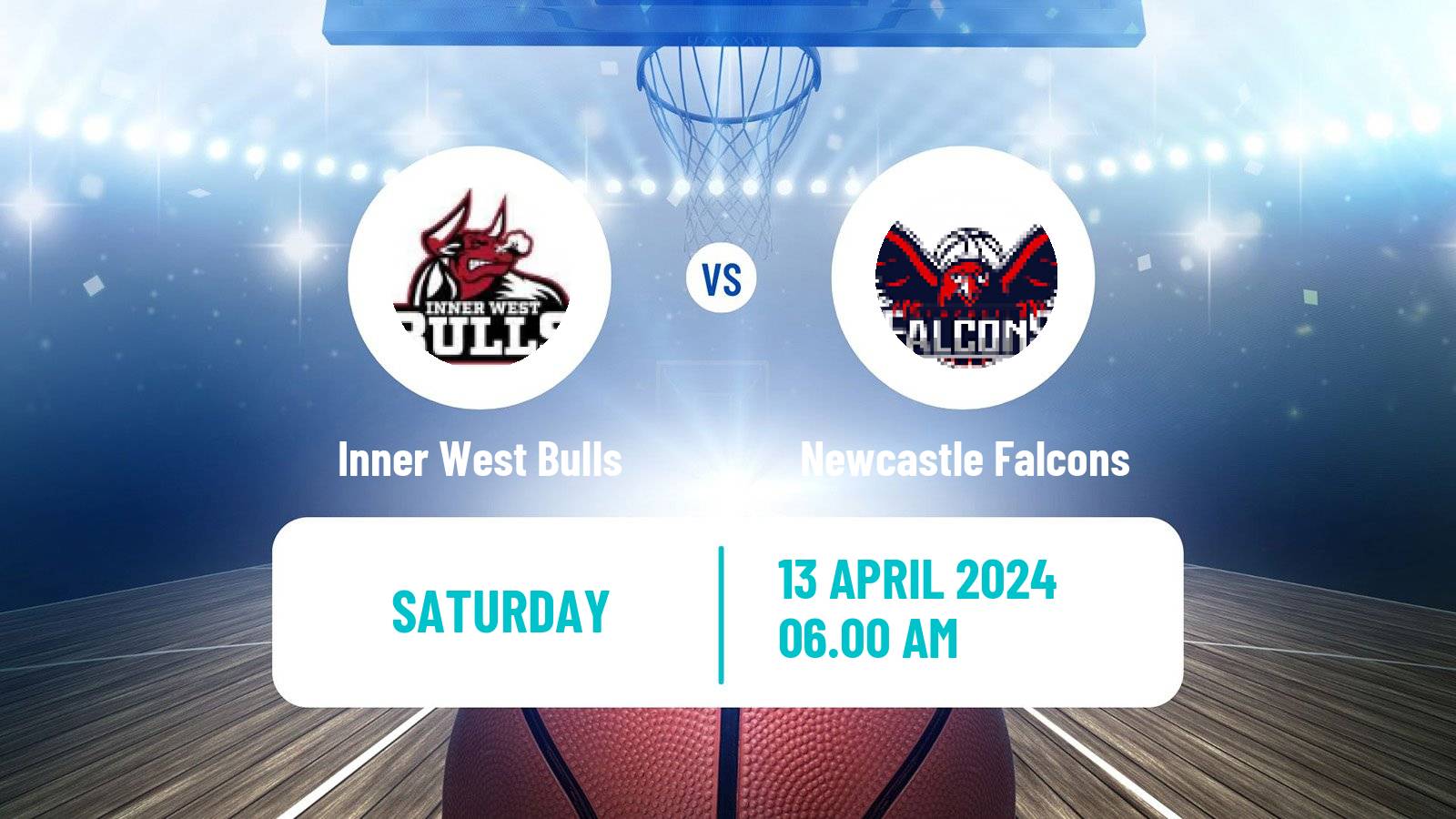 Basketball Australian NBL1 East Inner West Bulls - Newcastle Falcons