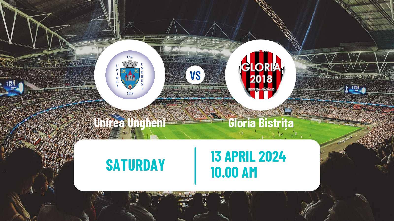 Soccer Romanian Liga 3 - Seria 9 Unirea Ungheni - Gloria Bistrița
