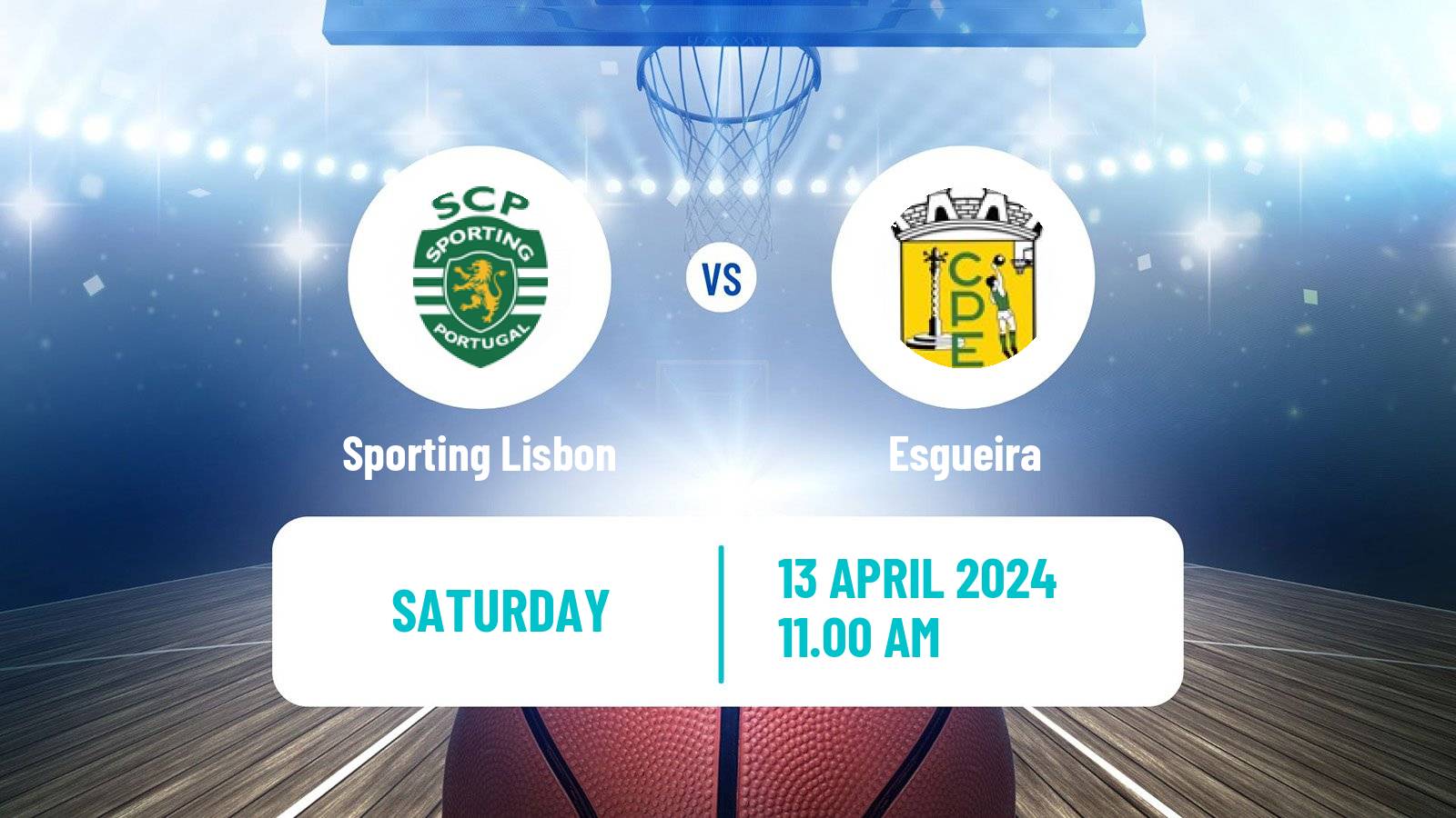 Basketball Portuguese LPB Sporting Lisbon - Esgueira