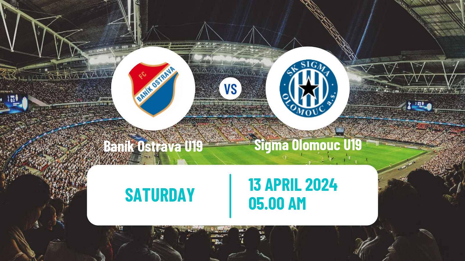 Soccer Czech U19 League Baník Ostrava U19 - Sigma Olomouc U19