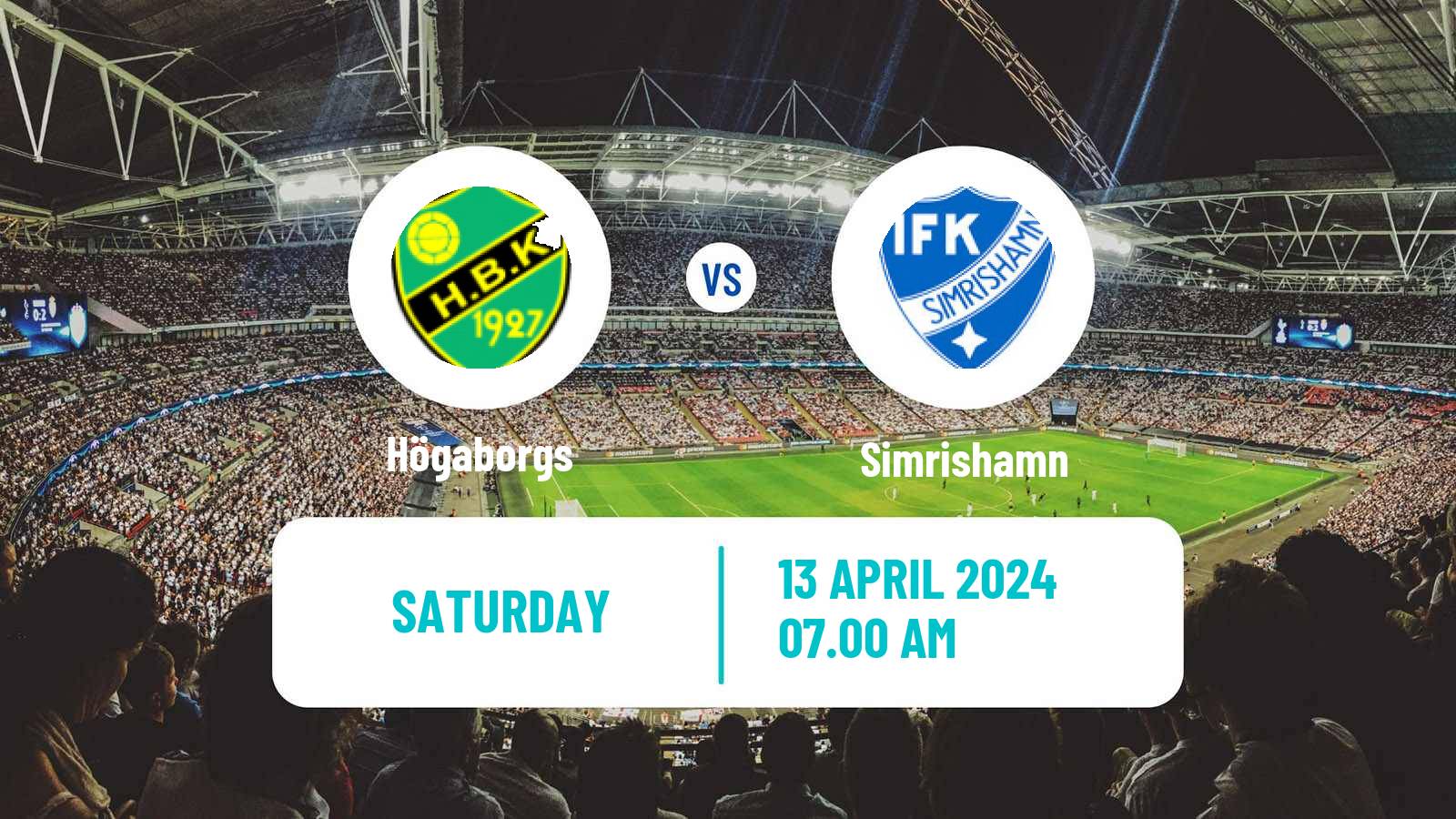 Soccer Swedish Division 2 - Södra Götaland Högaborgs - Simrishamn