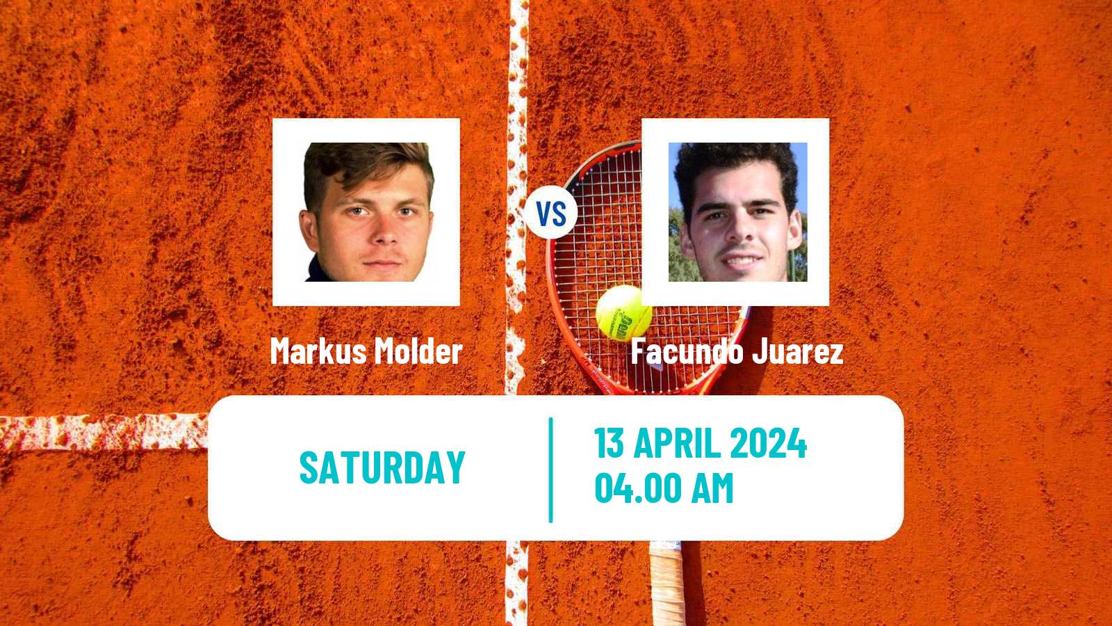 Tennis ITF M15 Antalya 10 Men Markus Molder - Facundo Juarez