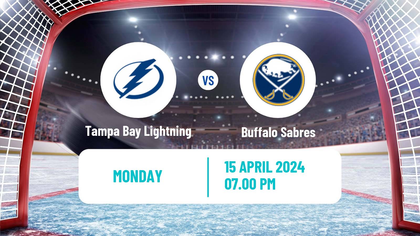 Hockey NHL Tampa Bay Lightning - Buffalo Sabres