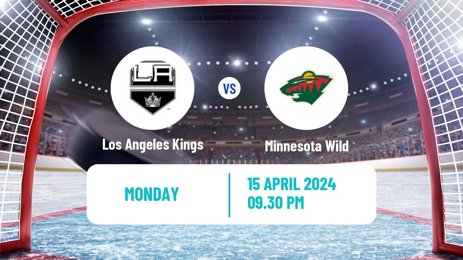 Hockey NHL Los Angeles Kings - Minnesota Wild