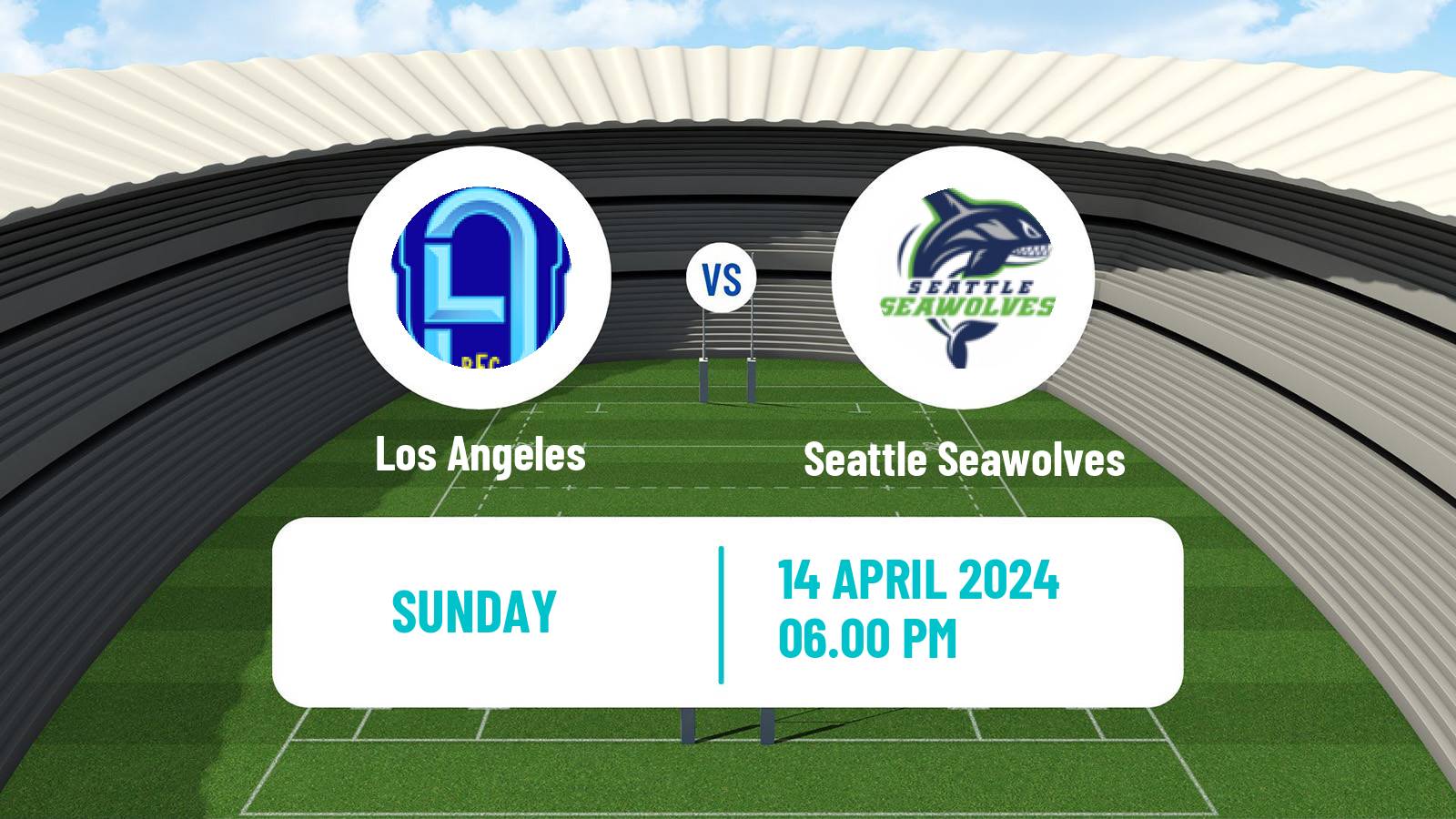 Rugby union USA Major League Rugby Los Angeles - Seattle Seawolves