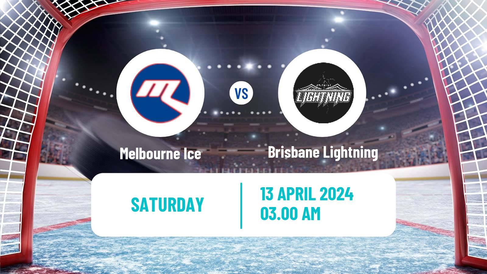 Hockey Australian Ice Hockey League Melbourne Ice - Brisbane Lightning