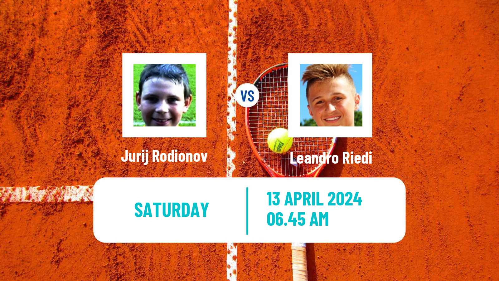 Tennis Madrid Challenger Men Jurij Rodionov - Leandro Riedi