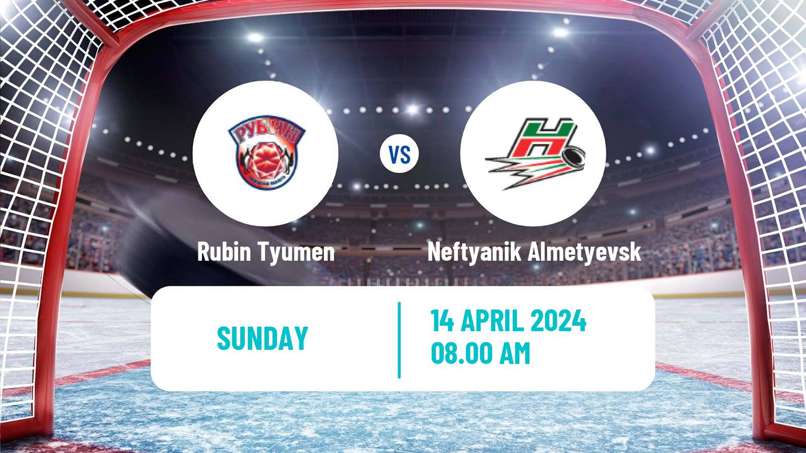 Hockey VHL Rubin Tyumen - Neftyanik Almetyevsk