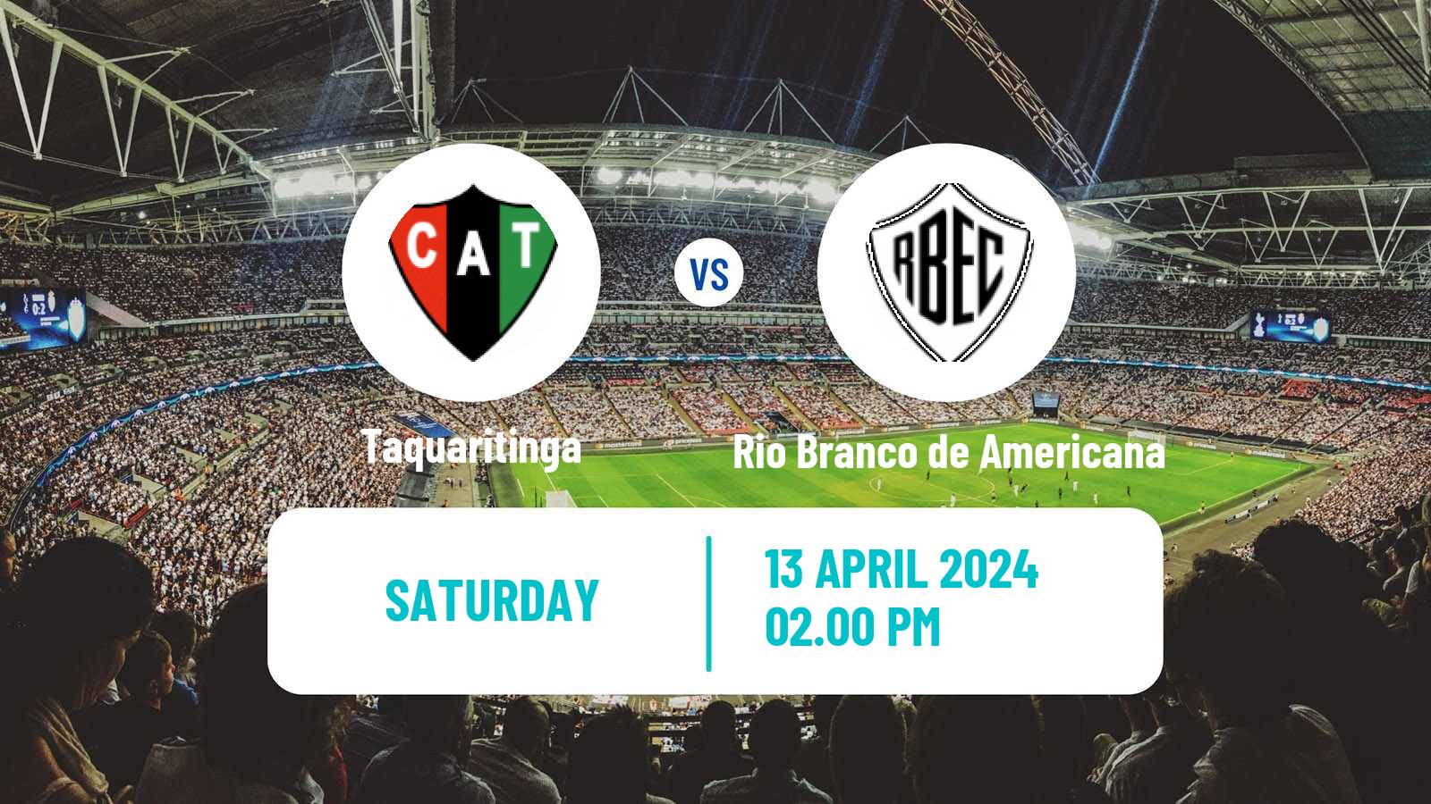 Soccer Brazilian Campeonato Paulista A4 Taquaritinga - Rio Branco de Americana