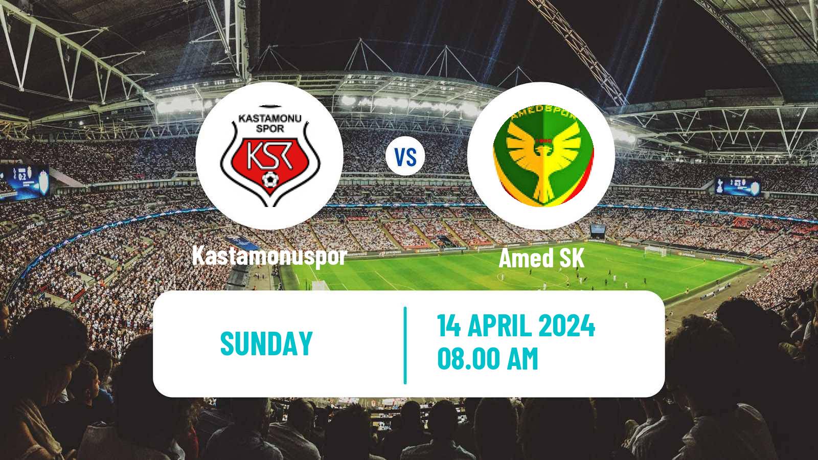 Soccer Turkish Second League Red Group Kastamonuspor - Amed SK