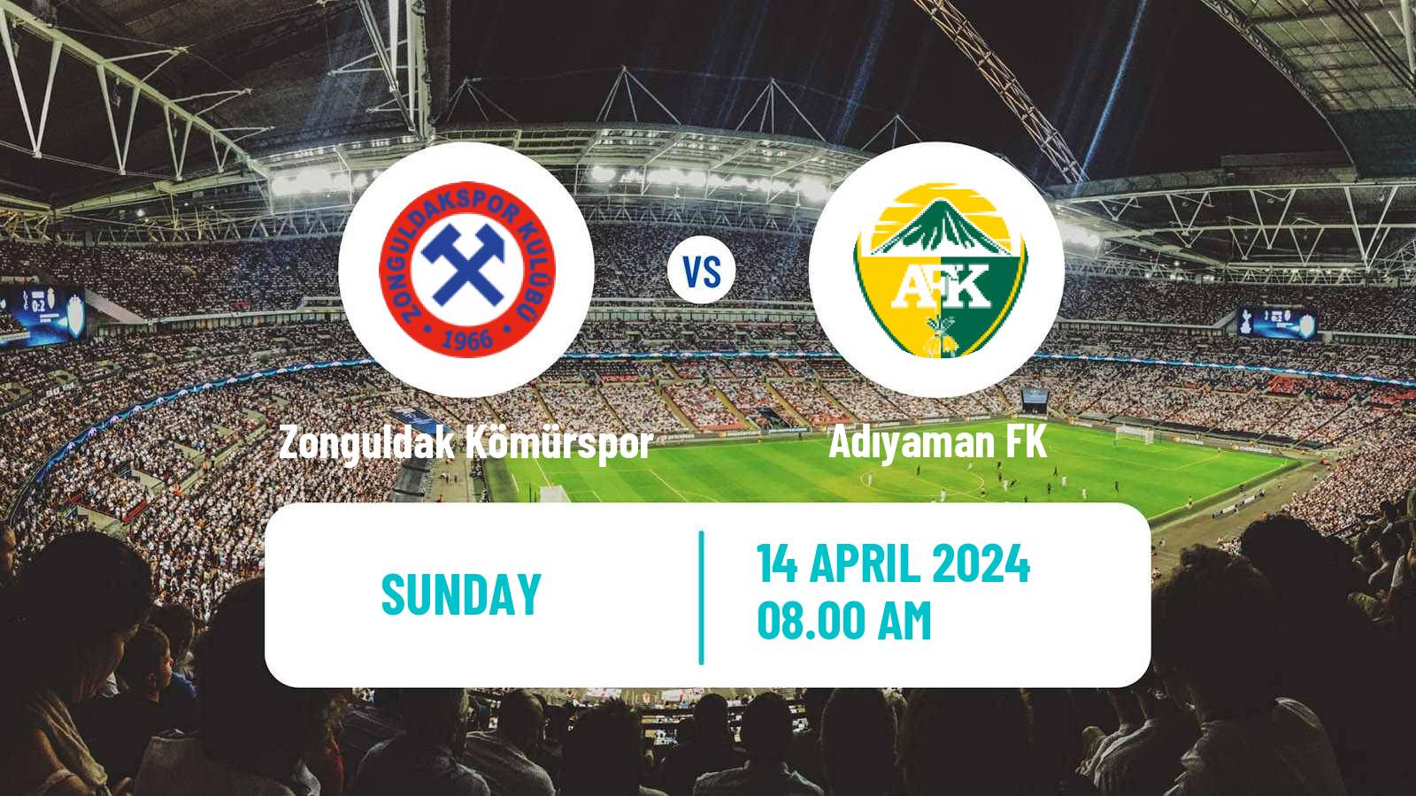 Soccer Turkish Second League White Group Zonguldak Kömürspor - Adıyaman