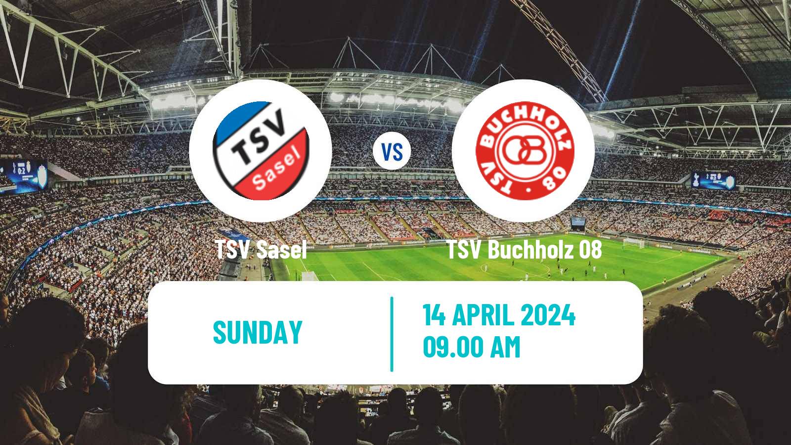 Soccer German Oberliga Hamburg Sasel - TSV Buchholz 08