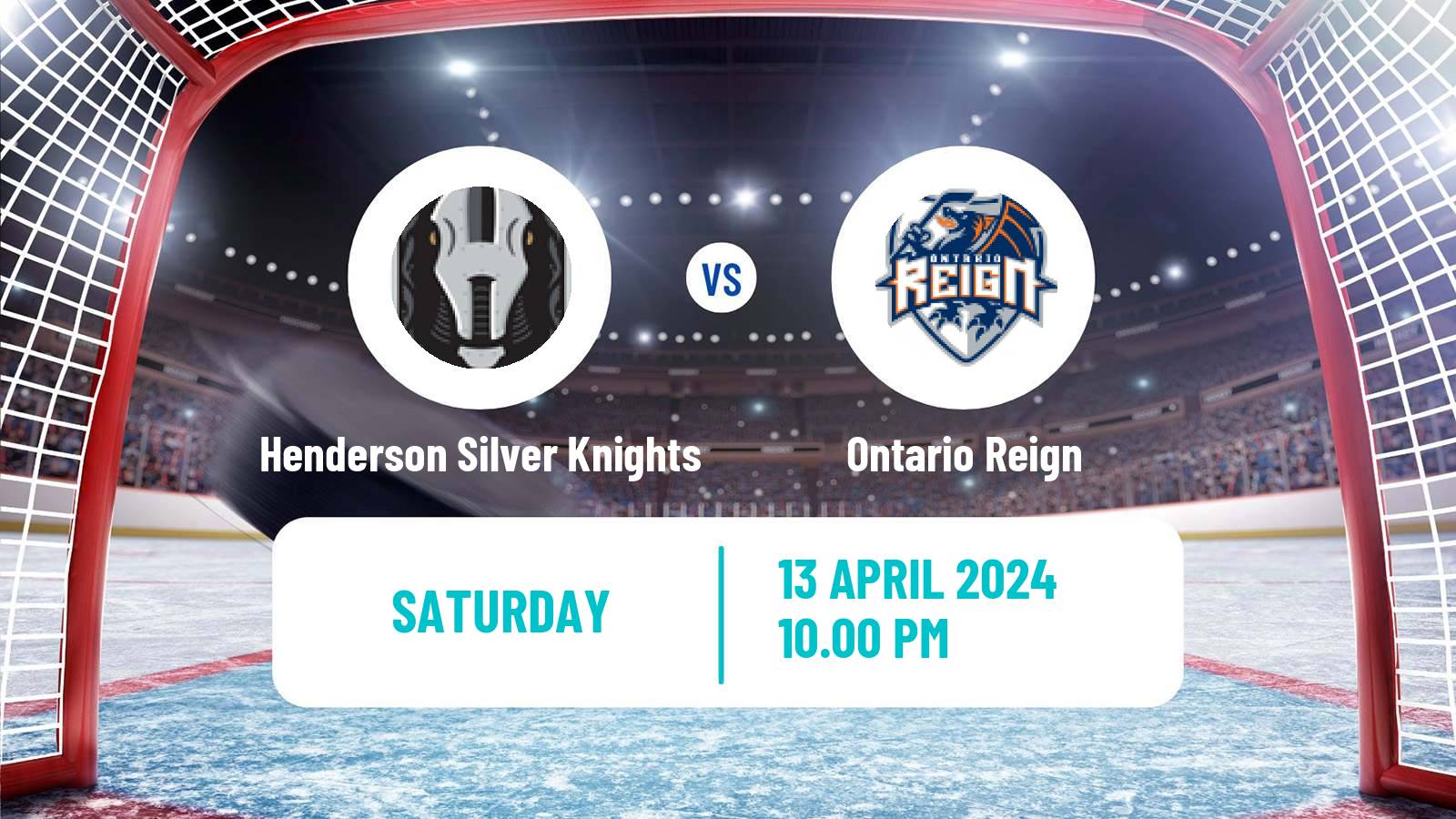 Hockey AHL Henderson Silver Knights - Ontario Reign