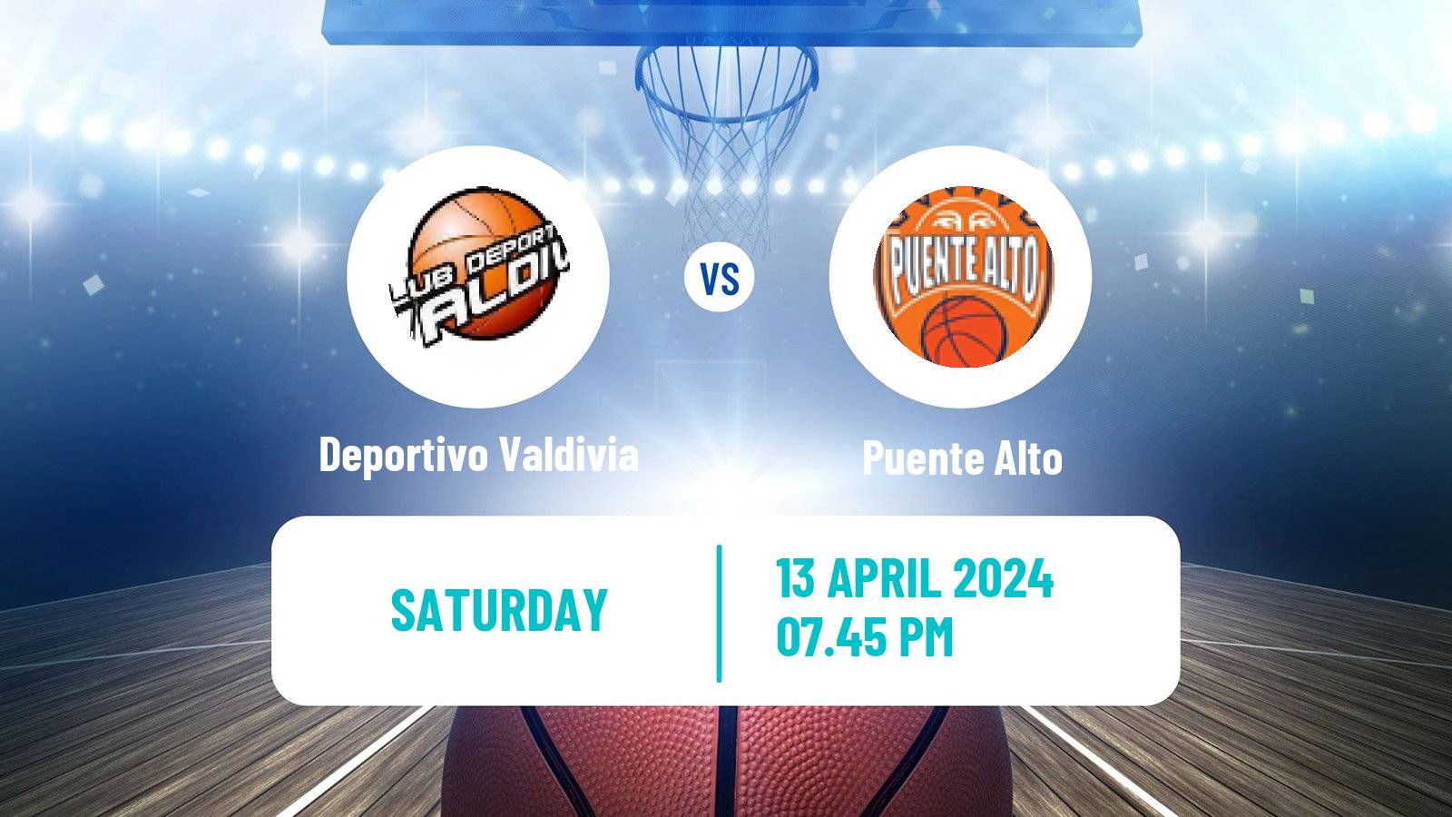 Basketball Chilean LNB Deportivo Valdivia - Puente Alto