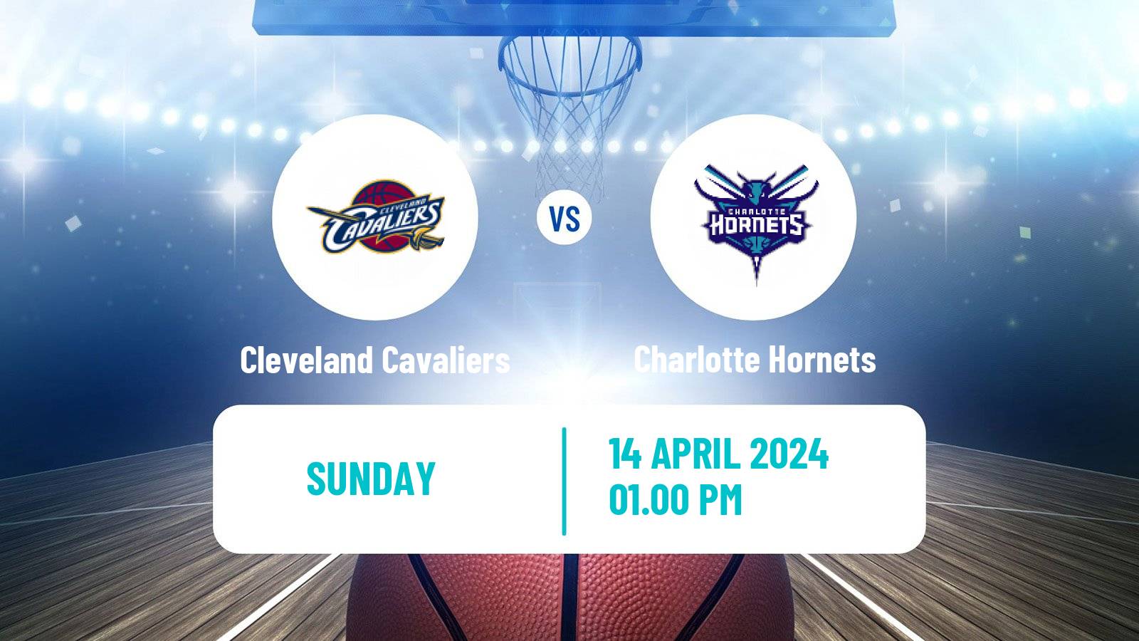 Basketball NBA Cleveland Cavaliers - Charlotte Hornets