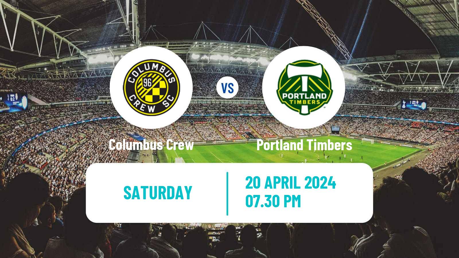 Soccer MLS Columbus Crew - Portland Timbers