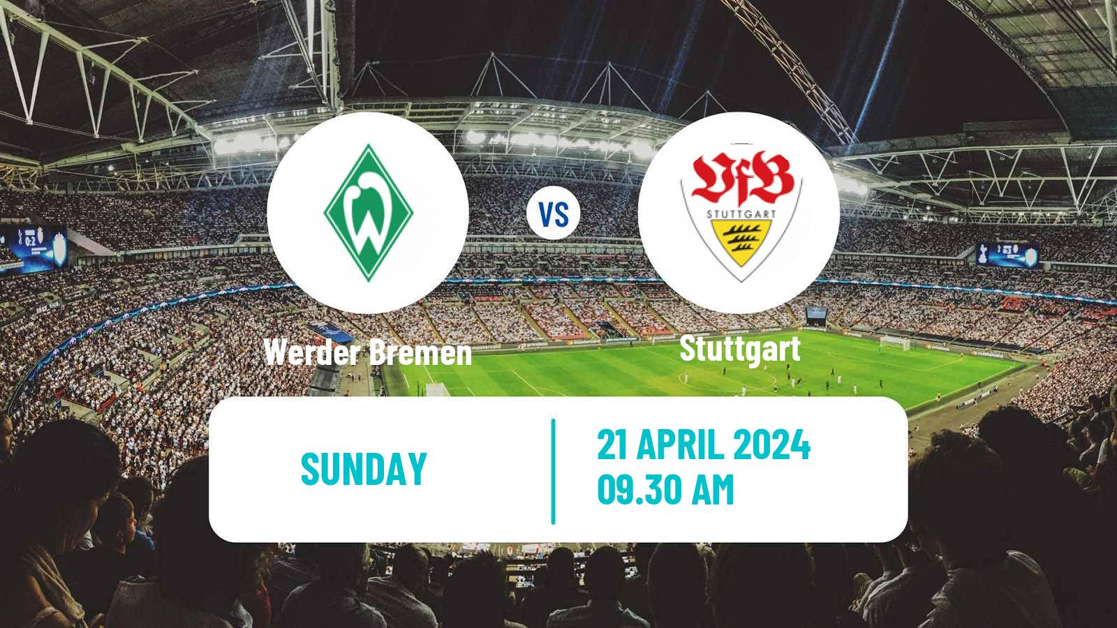 Soccer German Bundesliga Werder Bremen - Stuttgart