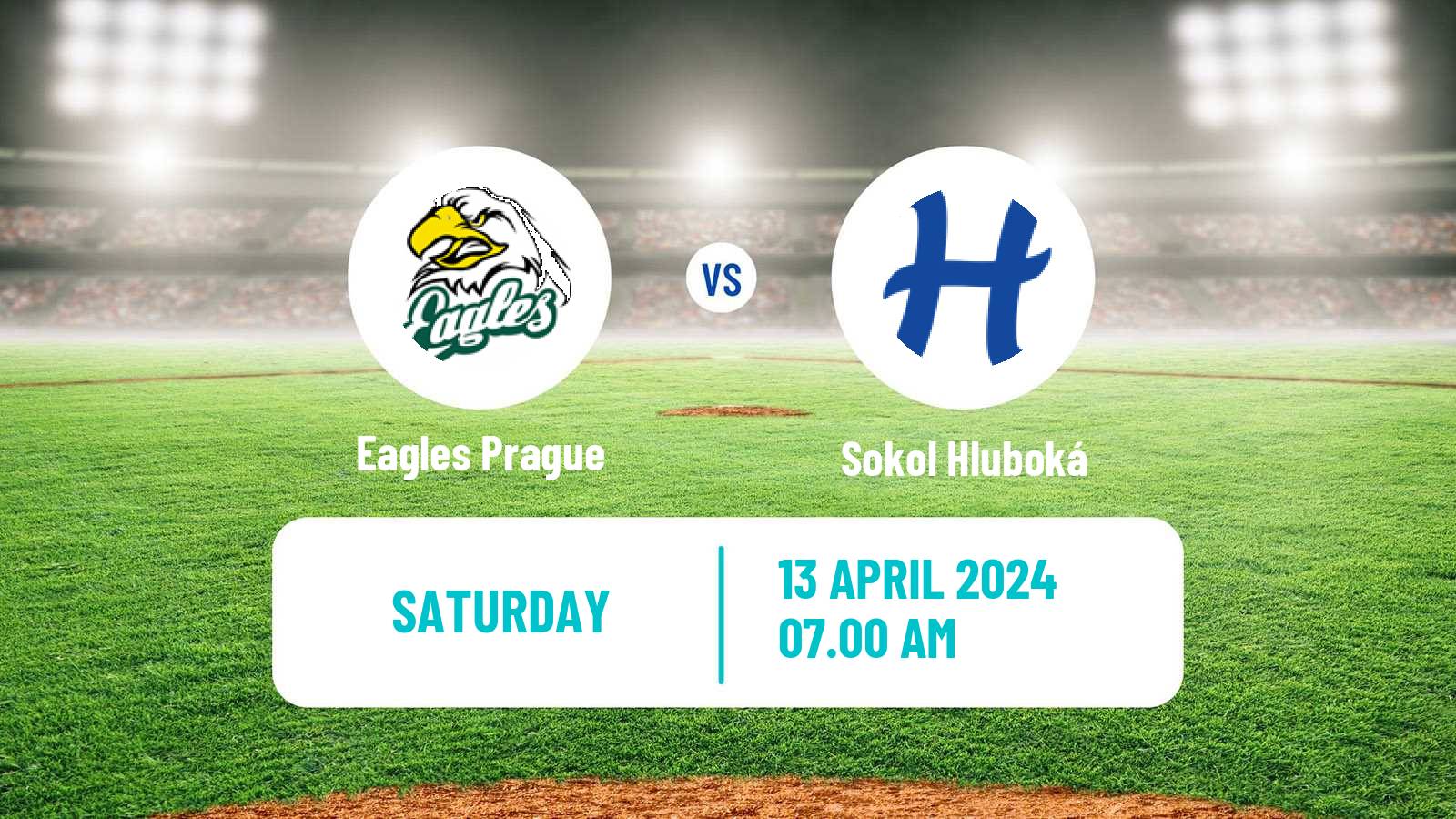 Baseball Czech Extraliga Baseball Eagles Prague - Sokol Hluboká