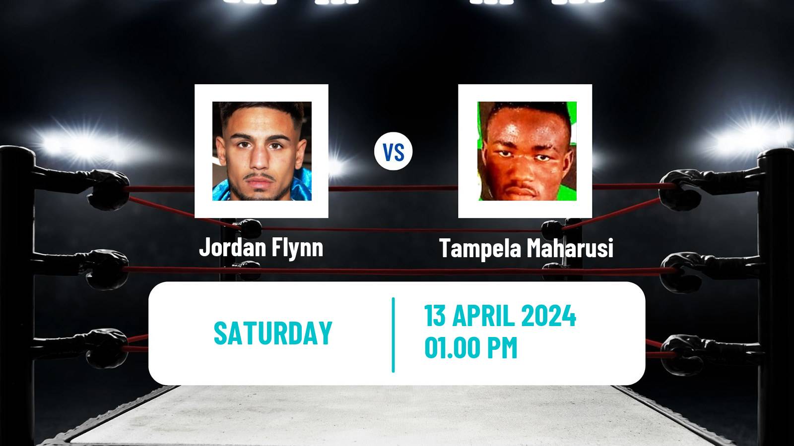Boxing Lightweight Others Matches Men Jordan Flynn - Tampela Maharusi