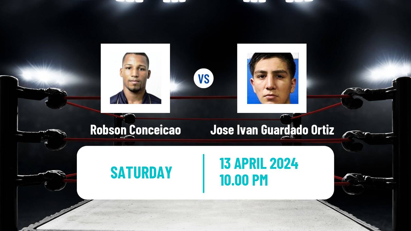 Boxing Super Featherweight Others Matches Men Robson Conceicao - Jose Ivan Guardado Ortiz