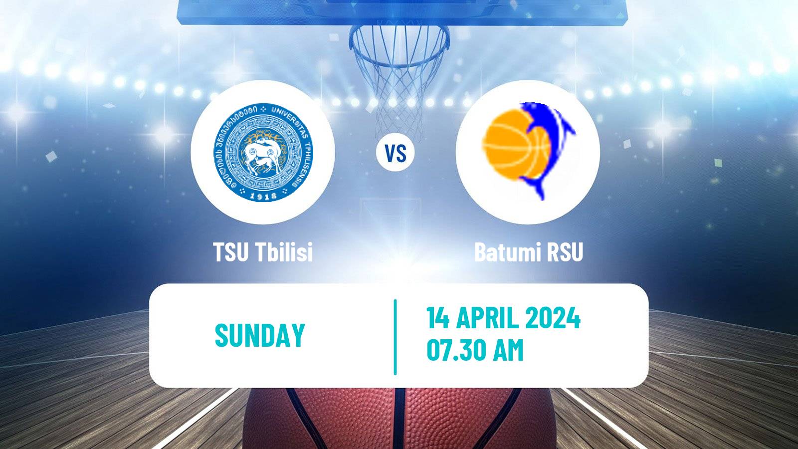 Basketball Georgian Superleague Basketball TSU Tbilisi - Batumi RSU