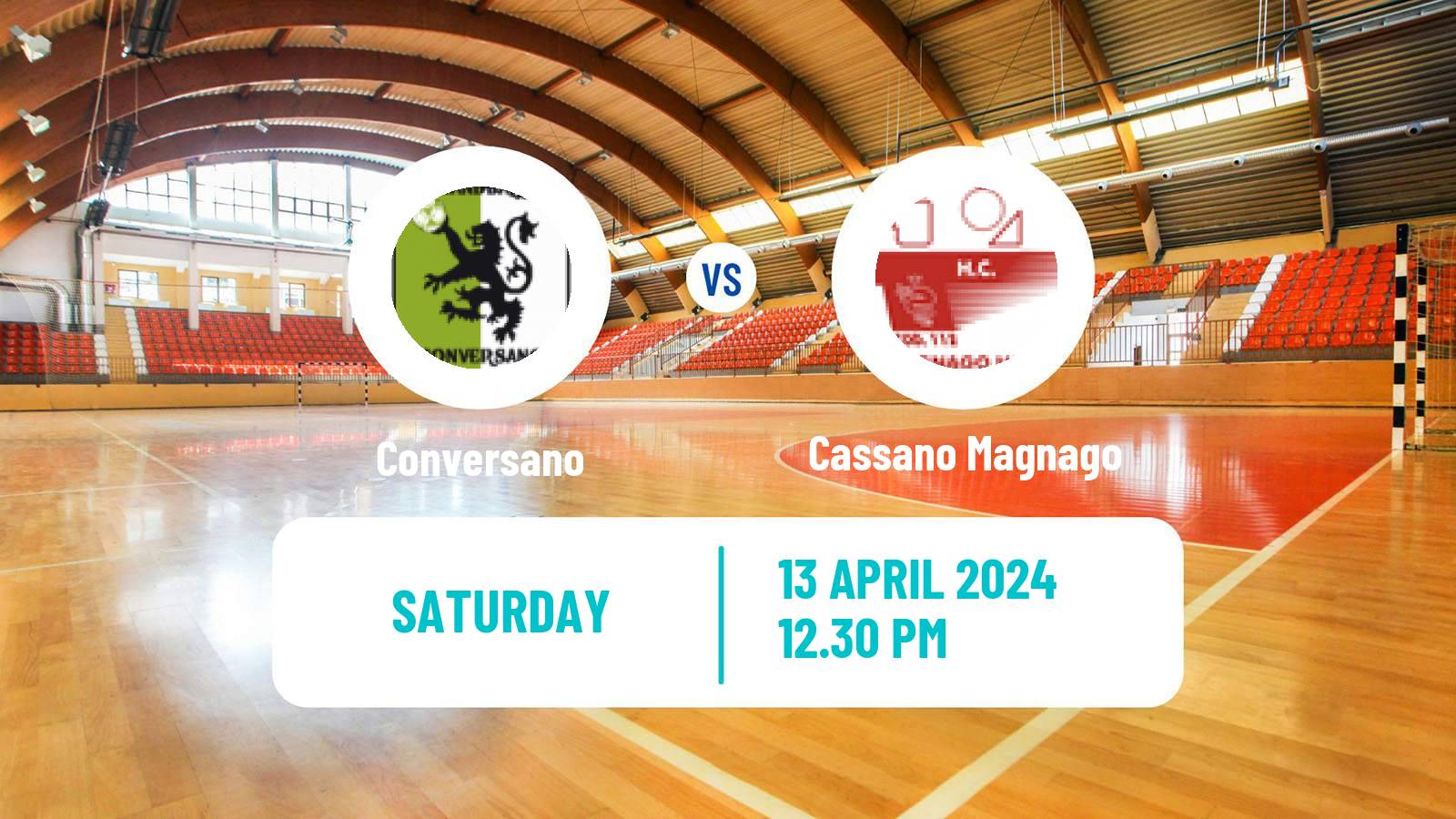 Handball Italian Serie A Handball Conversano - Cassano Magnago