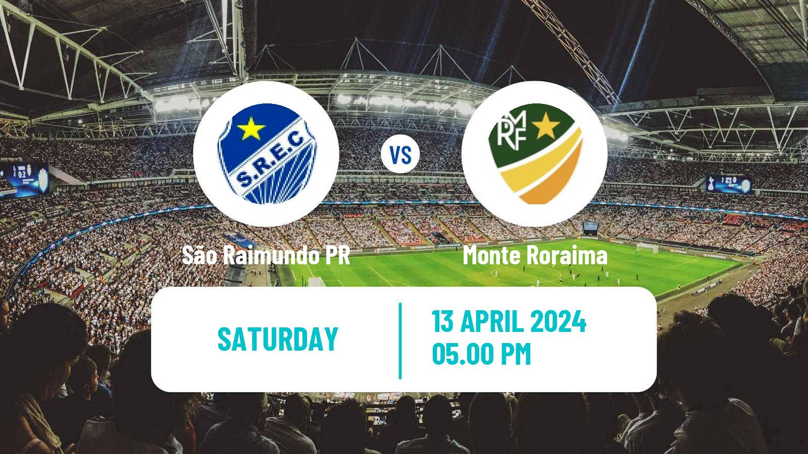Soccer Brazilian Campeonato Roraimense São Raimundo PR - Monte Roraima