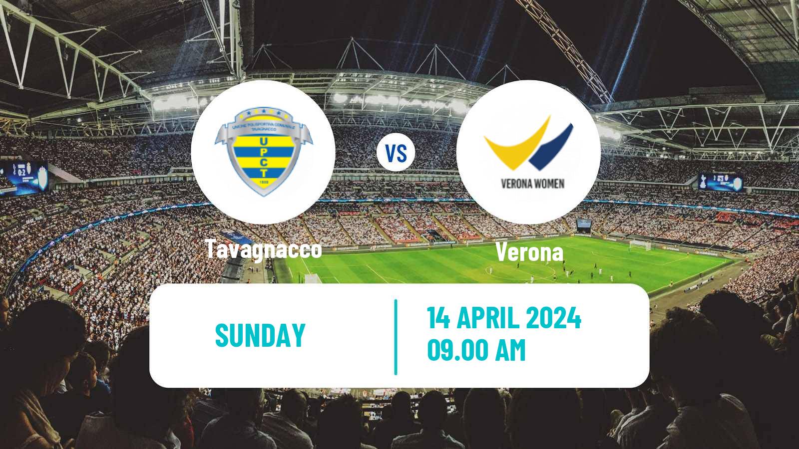 Soccer Italian Serie B Women Tavagnacco - Verona