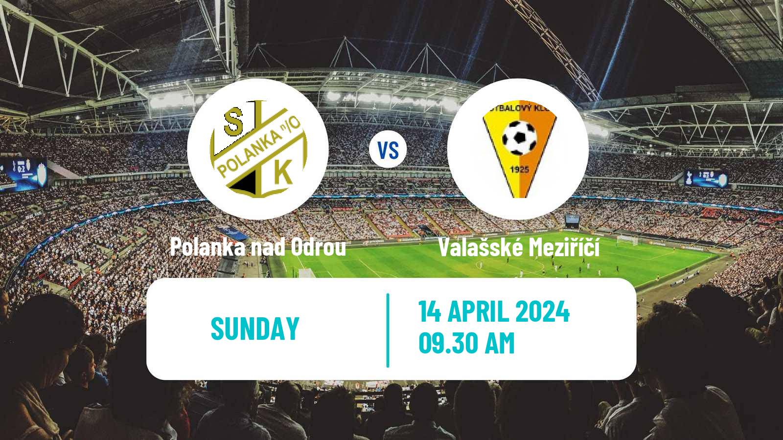 Soccer Czech Division F Polanka nad Odrou - Valašské Meziříčí