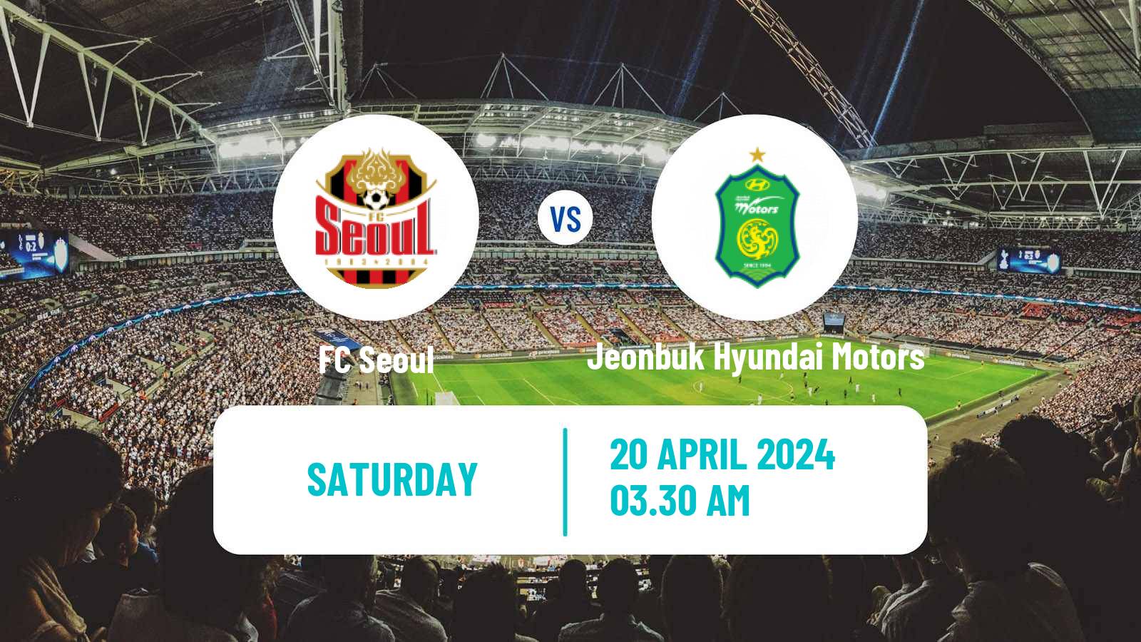 Soccer South Korean K-League 1 FC Seoul - Jeonbuk Hyundai Motors