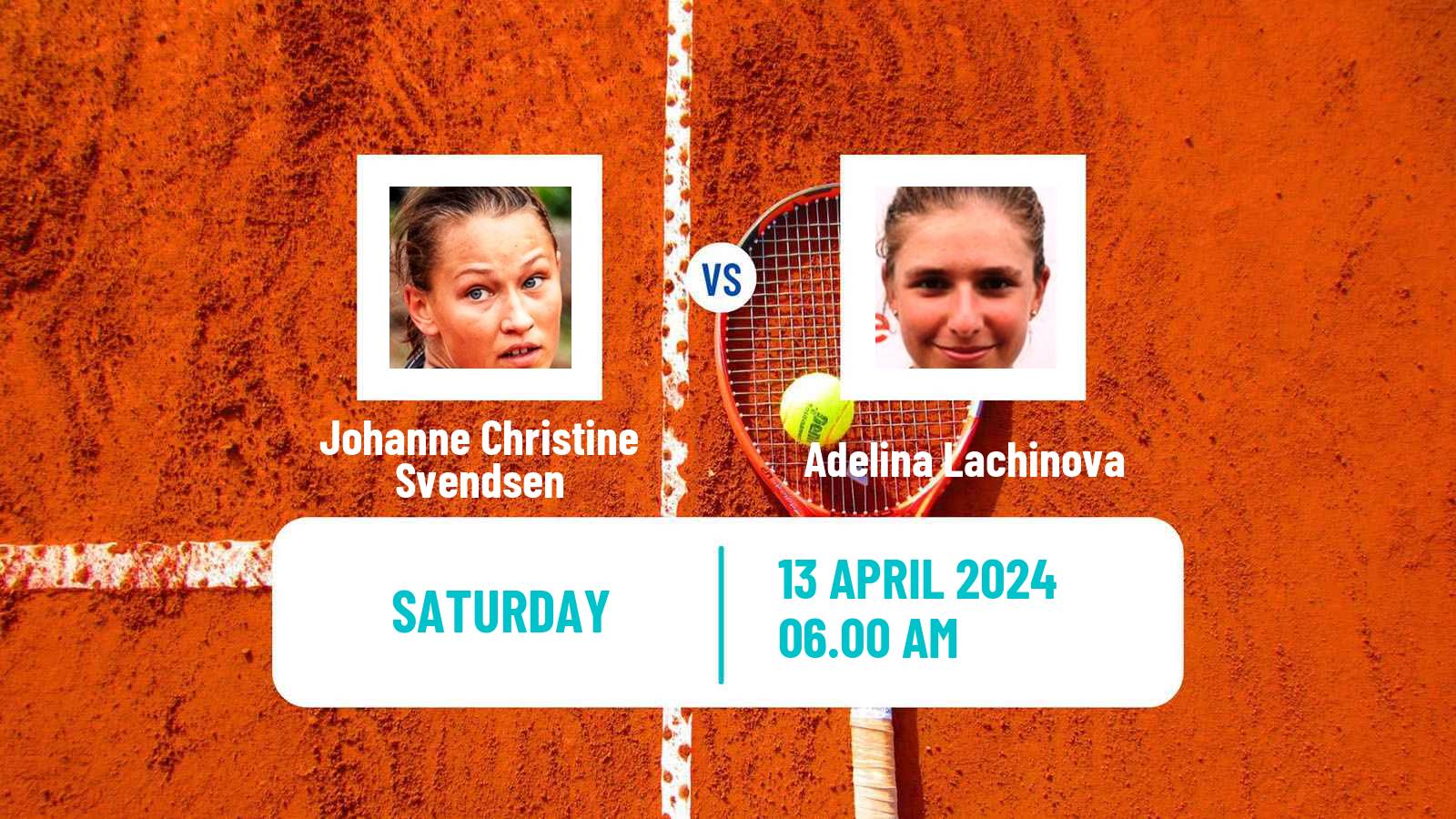 Tennis WTA Billie Jean King Cup Group I Johanne Christine Svendsen - Adelina Lachinova