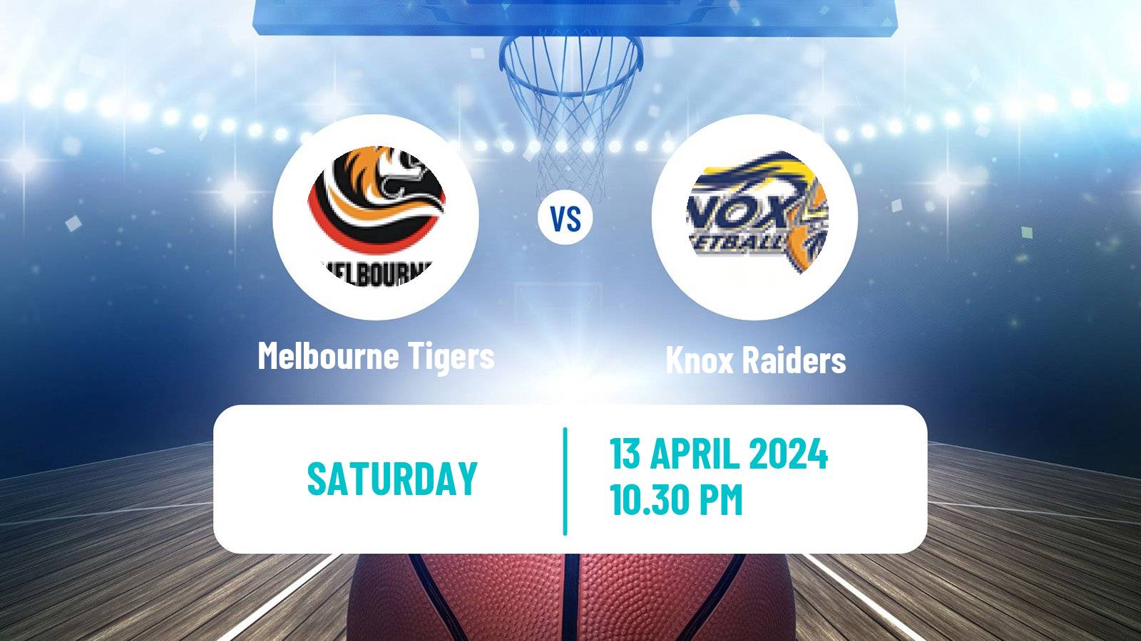 Basketball Australian NBL1 South Women Melbourne Tigers - Knox Raiders