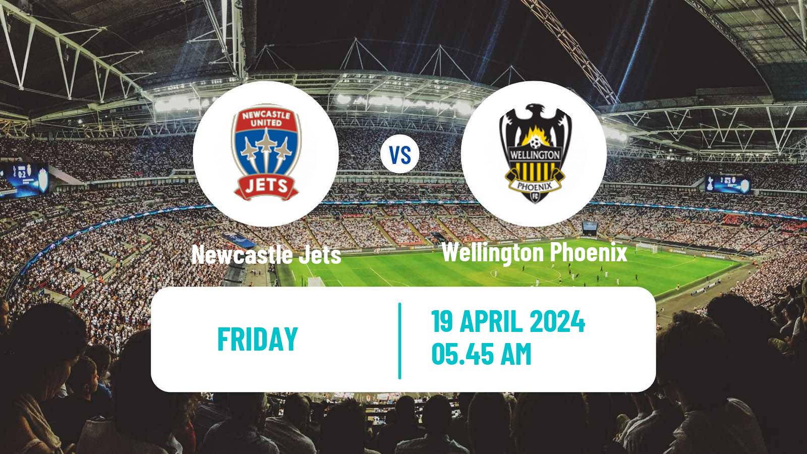 Soccer Australian A-League Newcastle Jets - Wellington Phoenix