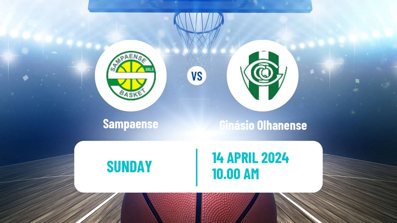 Basketball Portuguese Proliga Basketball Sampaense - Ginásio Olhanense