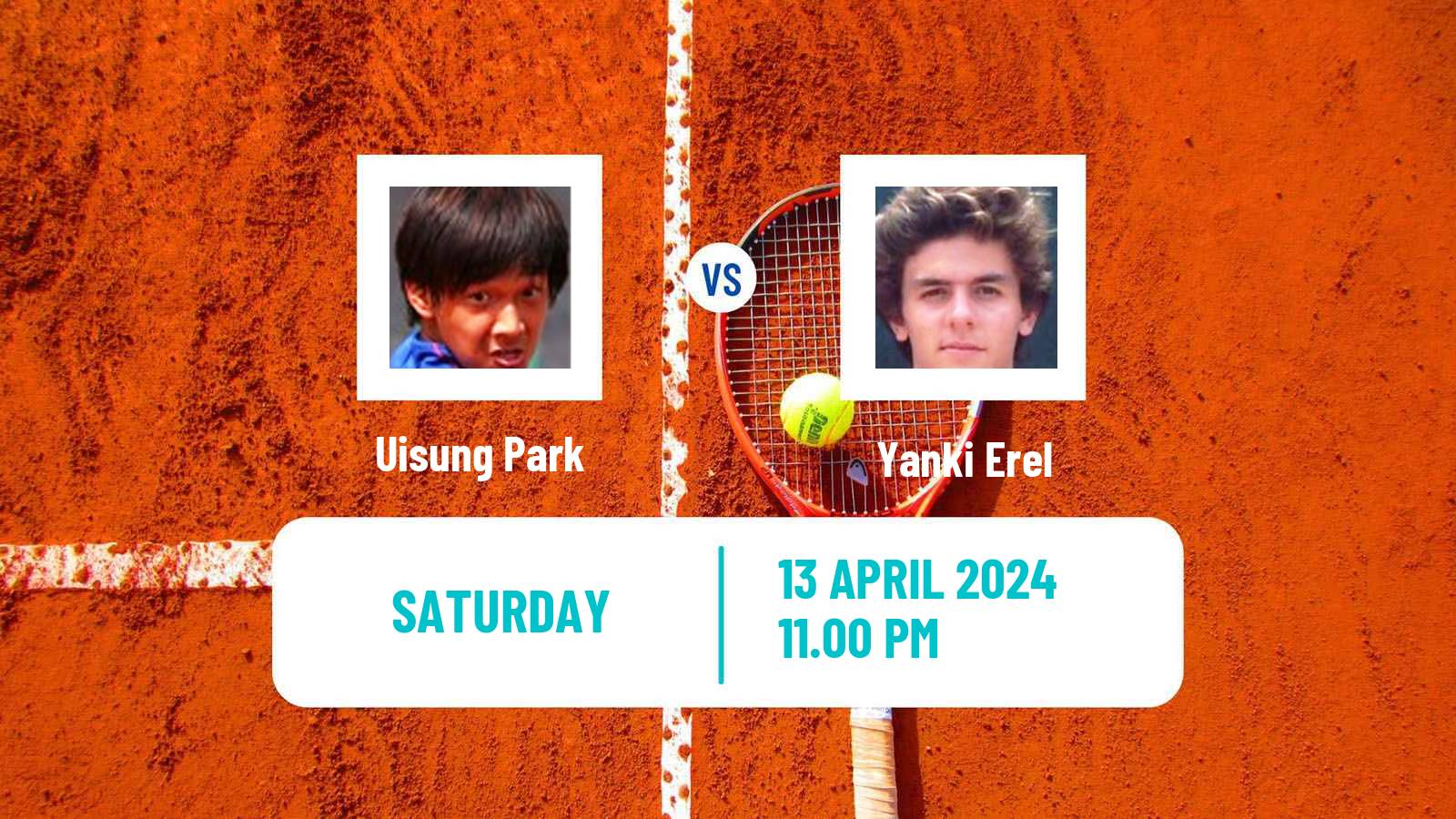 Tennis Gwangju Challenger Men Uisung Park - Yanki Erel