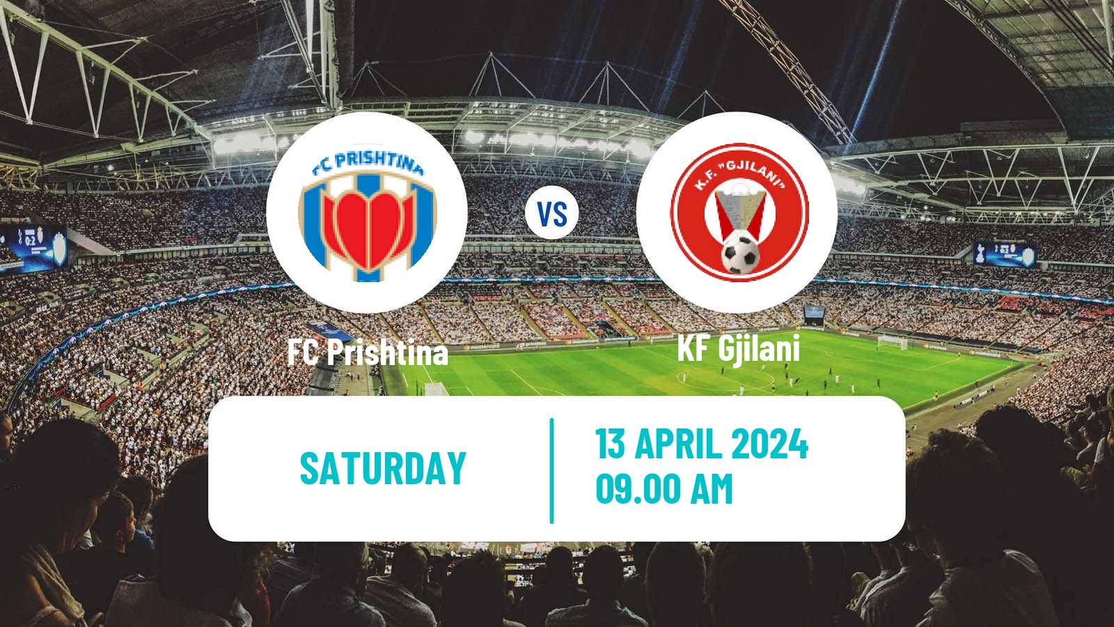 Soccer Kosovo Superliga Prishtina - Gjilani