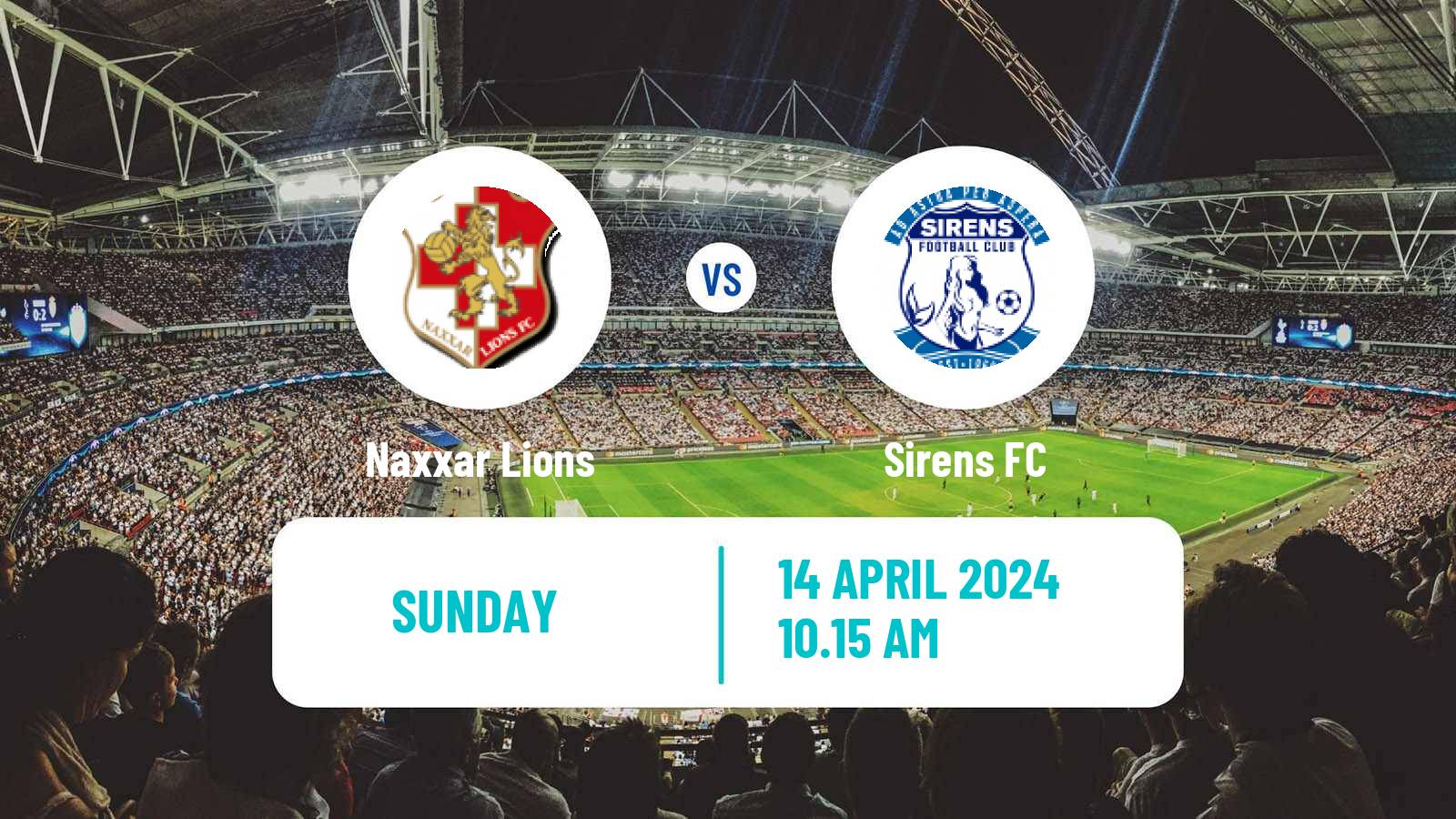 Soccer Maltese Premier League Naxxar Lions - Sirens