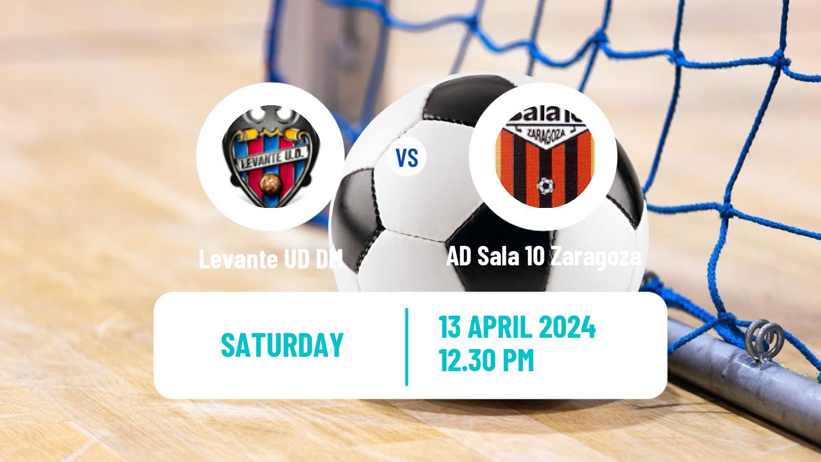 Futsal Spanish Segunda Division Futsal Levante UD DM - AD Sala 10 Zaragoza
