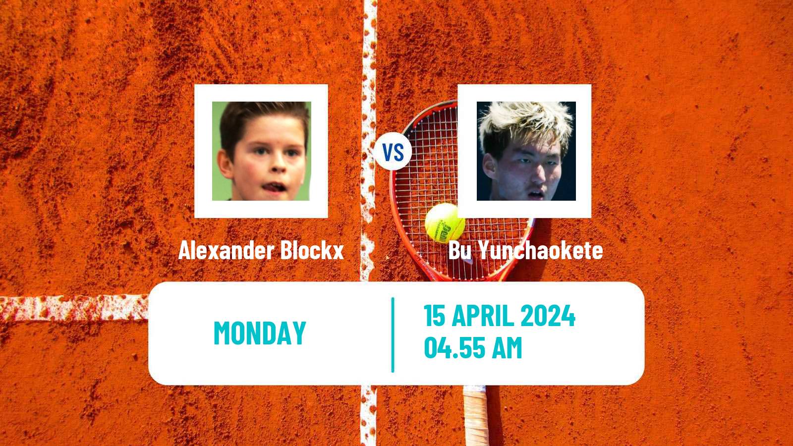 Tennis Gwangju Challenger Men Alexander Blockx - Bu Yunchaokete