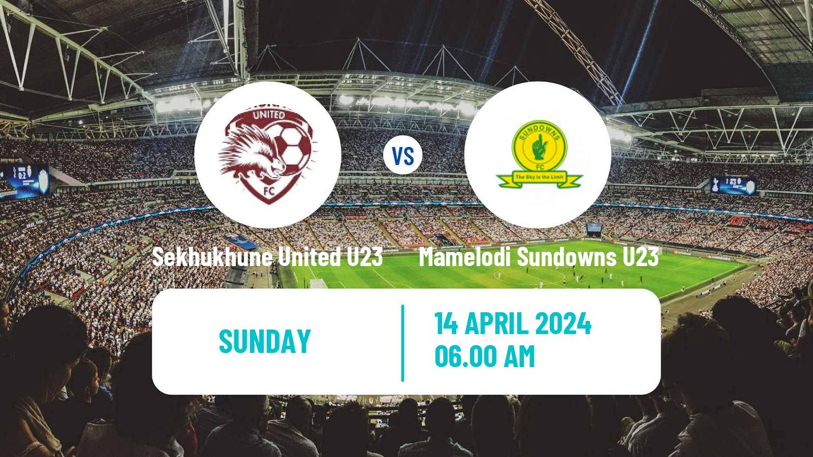 Soccer South African Diski Challenge Sekhukhune United U23 - Mamelodi Sundowns U23