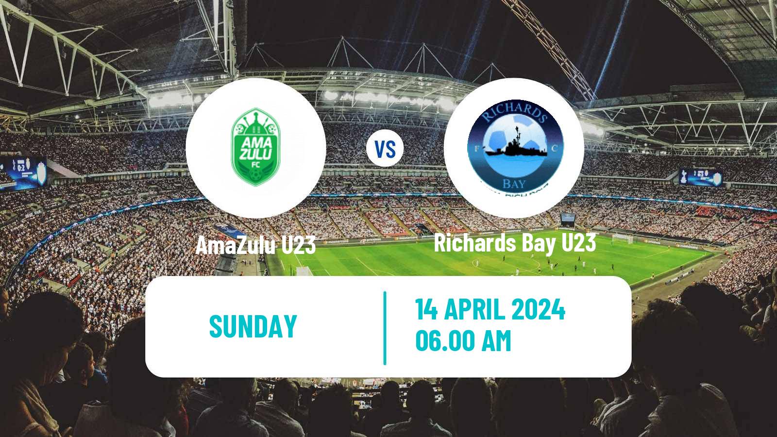 Soccer South African Diski Challenge AmaZulu U23 - Richards Bay U23