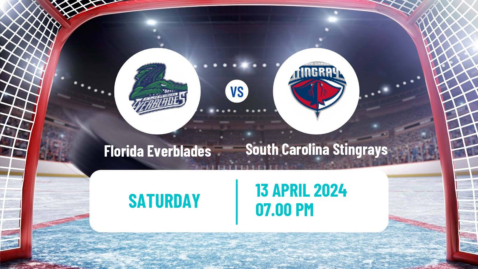 Hockey ECHL Florida Everblades - South Carolina Stingrays