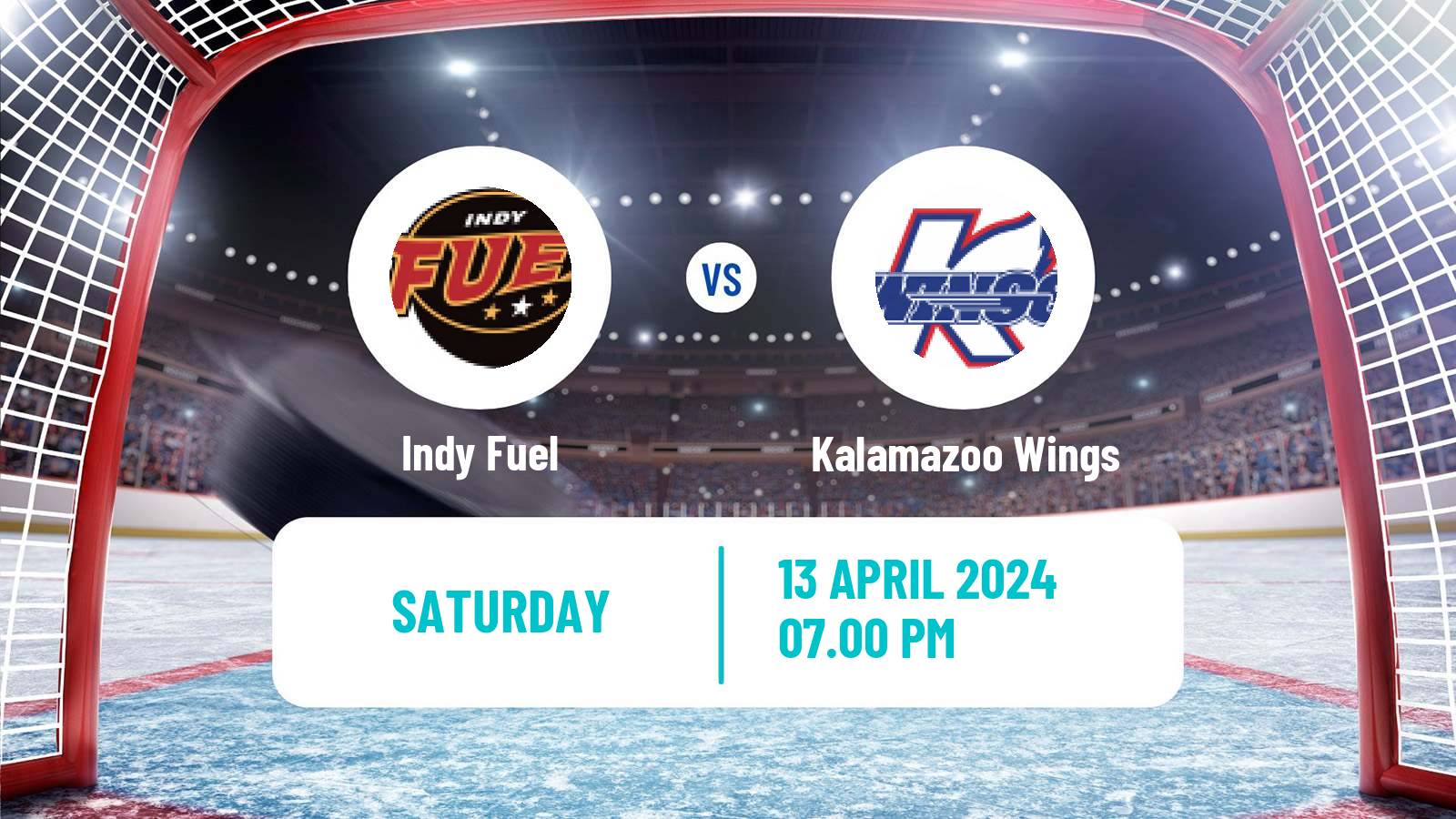 Hockey ECHL Indy Fuel - Kalamazoo Wings