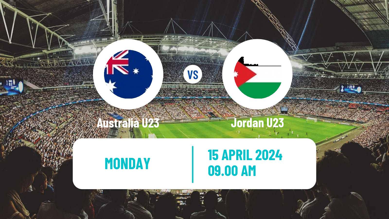 Soccer AFC Asian Cup U23 Australia U23 - Jordan U23