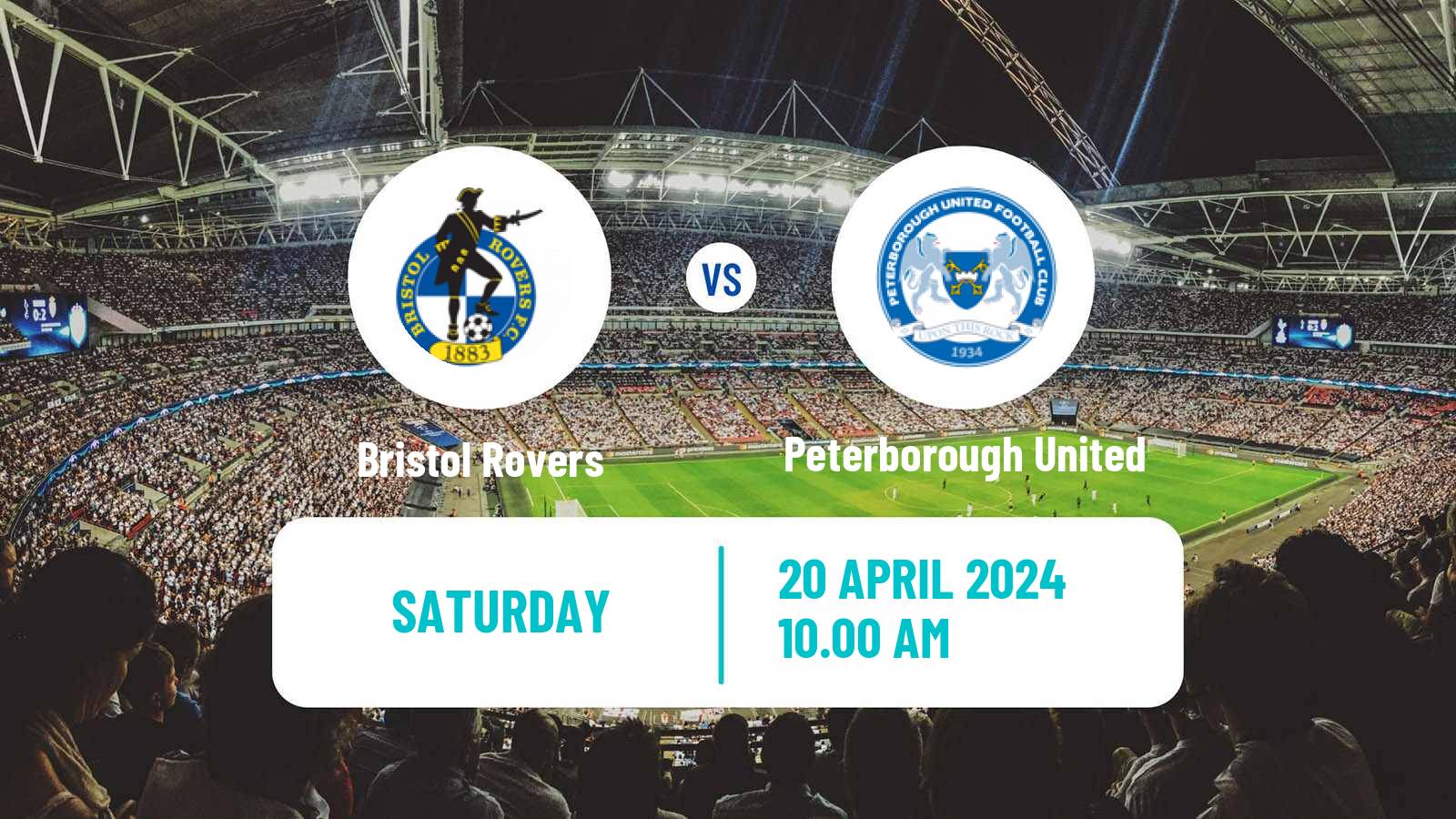 Soccer English League One Bristol Rovers - Peterborough United